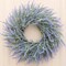 22'' Lavender Wreath for Front Door, Artificial Purple Spring Wreaths